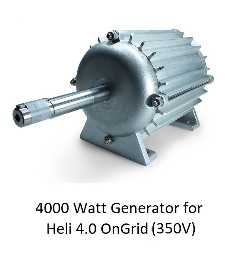 4kw 350V generator